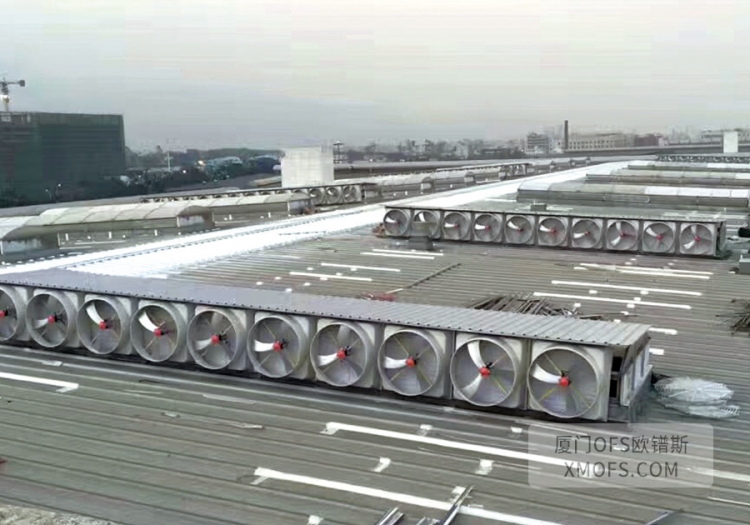 廈門負壓風機屋頂通風工程案例